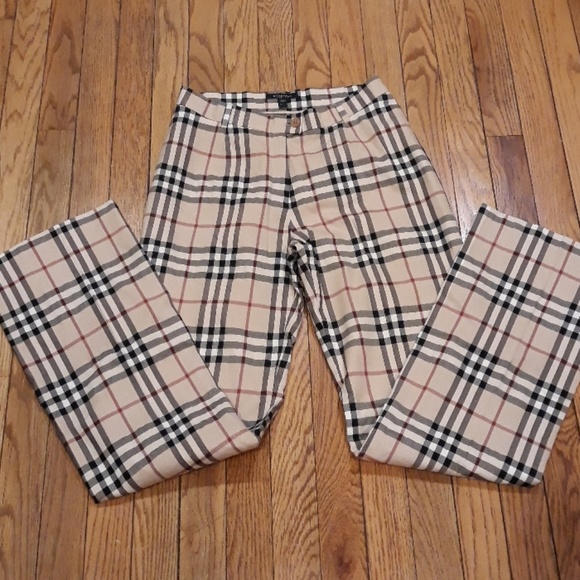 burberry monogram pants
